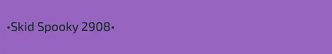 •Skid Spooky 2908•